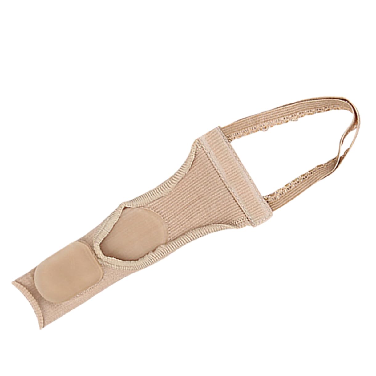 LIFKOME Toe Splitter Correct Foot Big Bunion Toes Toe Straighteners Toe Women Separator Feet Toe Brace Toe Spacers Preventer Toe Dividers Hammertoe Splint For Men Socks Nylon Fabric Khaki