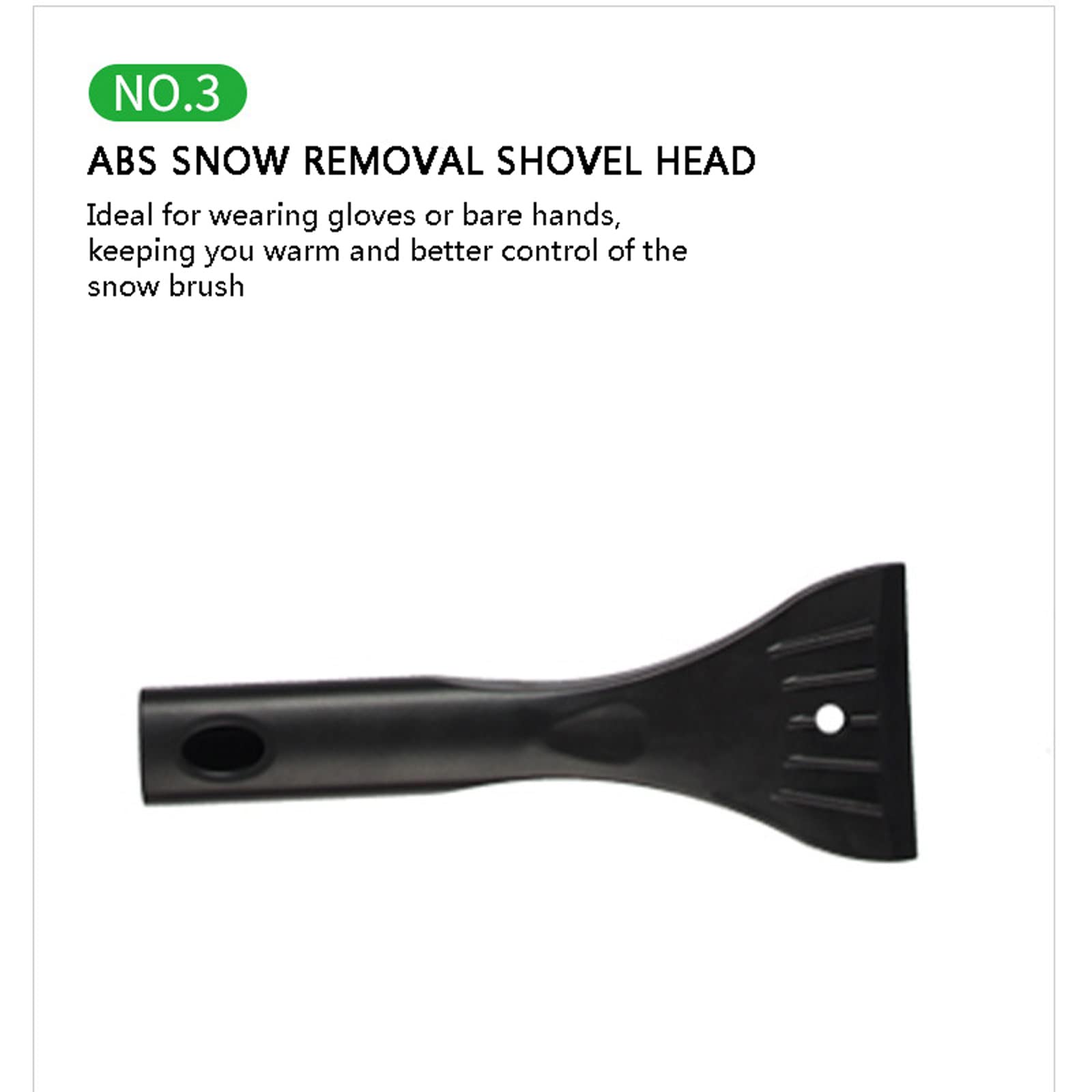 Brosse à Neige Grattoir à Glace Pelle à Neige Grattoir à Glace pour Pare-Brise de Voiture, Brosse de déneigement télescopique Durable 3 en 1, Brosse à Neige Extensible avec poignée en Caoutchouc