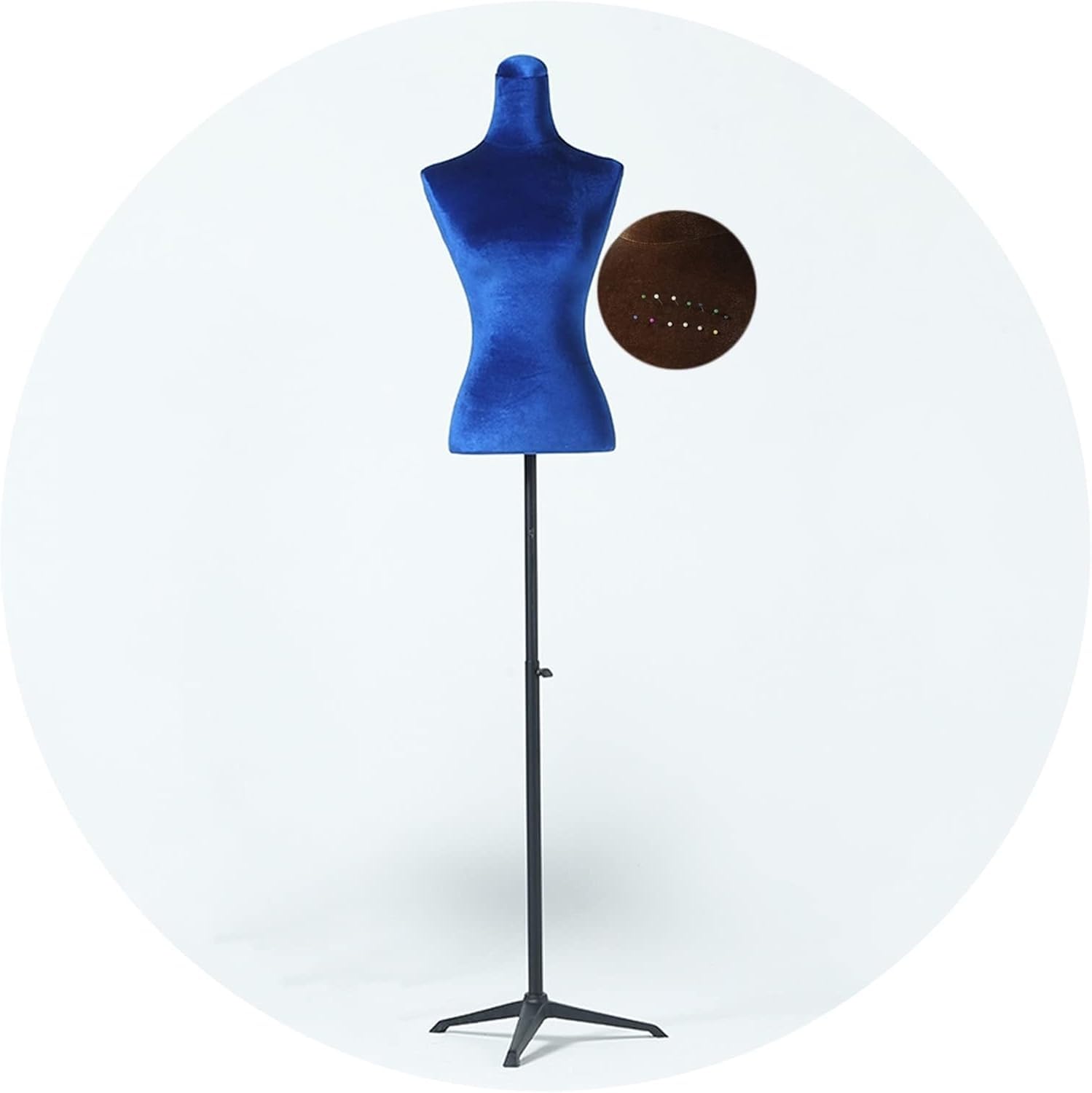 CONGRUI Female Mannequin Torso, Half Body Clothing Exhibit Dummy Model, Apply to Designer Sewing Teaching Props
