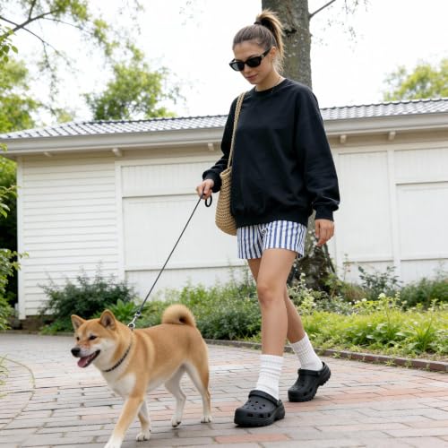 Image of 3 Pairs Slouch Socks for Women Soft Mid Calf Rib Scrunch Crew Tube Socks