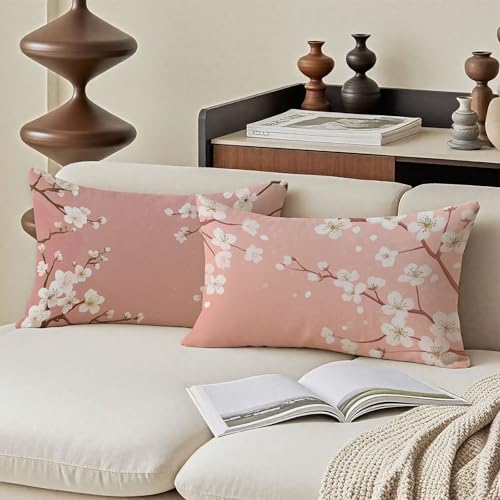 Housse coussin exterieur impermeable anti-tache velours rectangulaire