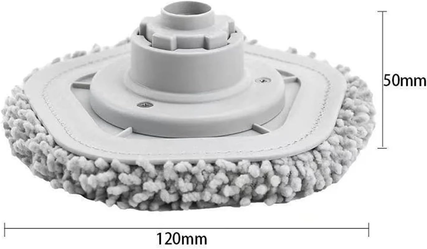 Professional Floor Mop Pad (with Fixed Bracket) Compatible for Dreame Bot W10、 W10 Pro Cleaning Mop Cloth Accessories for Robotic Vacuum Cleaners(12pcs)