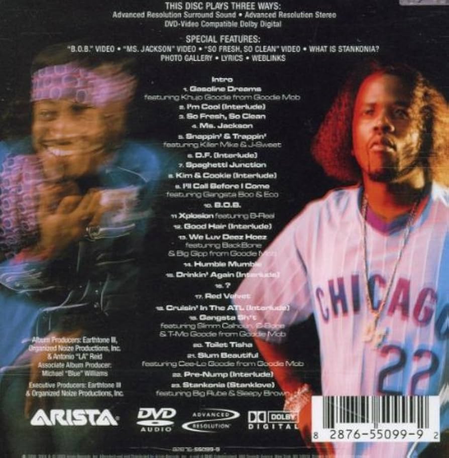ミュージック B.O.B.&Ms.Jackson DVD outkast arista NY Outkast - B.O.B./ Ms. Jackson (DVD Single, 2000