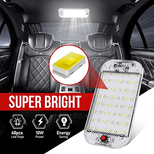 Falta luz maletero? Luces LED interior coche 12V apagan sombras 2