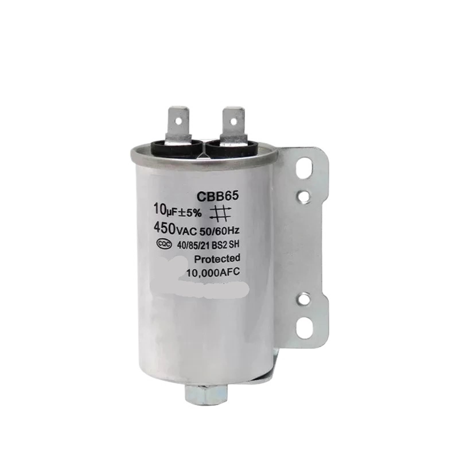 1 Stück Anlaufkondensator for automatische Waschmaschinen CBB60 CBB65 8µF 10µF 11µF 12µF 13µF 14µF 15µF 16µF 18µF 450V(CBB60 10UF 2 hole)
