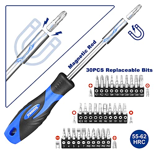 Image of SORAKO 51-Piece Screwdriver Set, Multi-Purpose Magnetic Screwdriver Set with Case, Precision Screwdrivers tool Kit for Home Repair /Improvement /Craft /Men Gift
