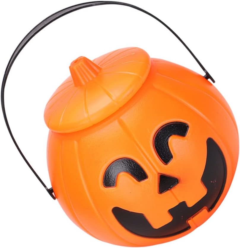 BESTOYARD Pumpkin Candy Bucket Snack Bulk Halloween Candy