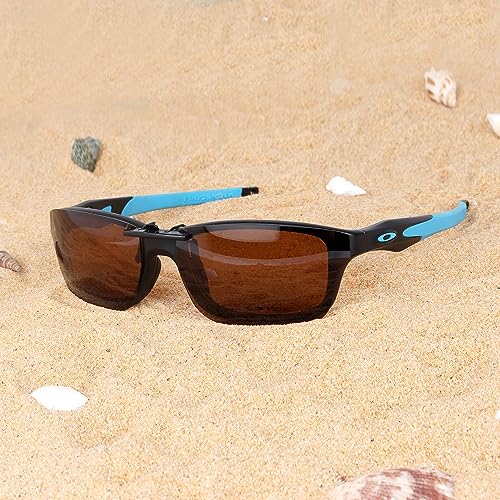 Image of Polarized CLIP-ON Sunglasses for Oakley Crosslink OX8030 55x18