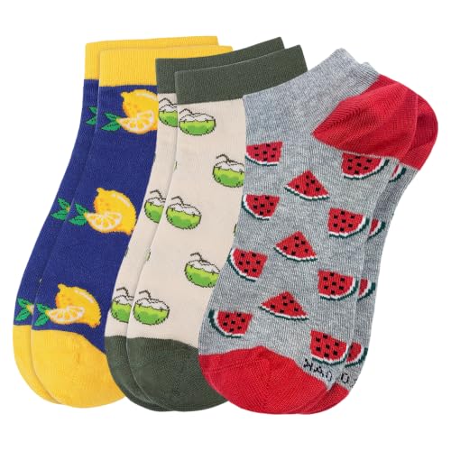Image of Mint & Oak Low Cut Ankle Women Socks, Christmas Gift Quirky Socks For Friends, Cute Funky Socks, Christmas Secret Santa Gifts For Women