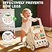 Wooden Baby Walker with Wheels, Baby Push Walker Adjustable Speed for Boys and Girls,Montessori Activity Center Walking Toys for 1 Year Old Learning to Walk,First Birthday Gift