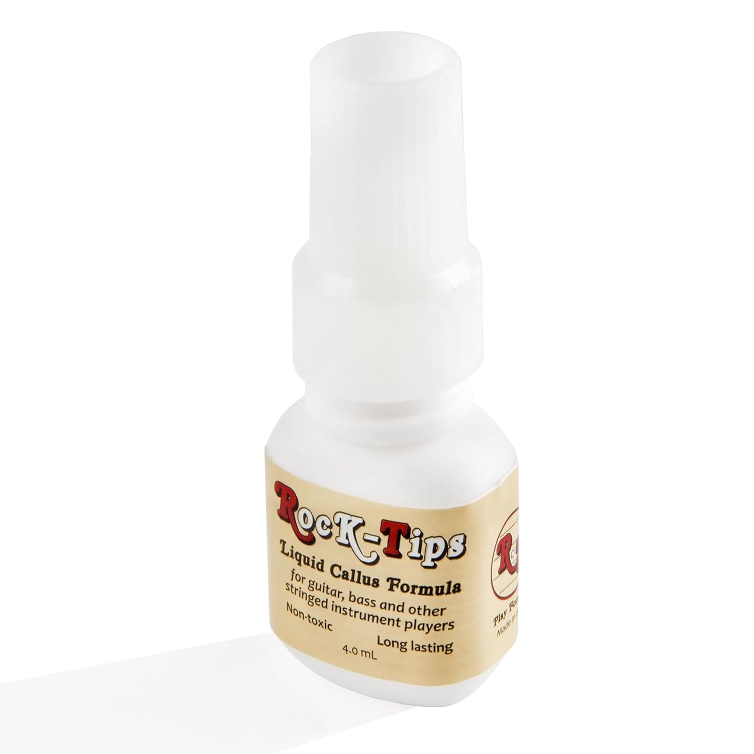 Rock-Tips âÂ‚¬Â€Œ Liquid Callus Formula âÂ‚¬Â€Œ For Guitar, Bass, And Other Stringed Instruments âÂ‚¬Â€Œ 4.0 Ml