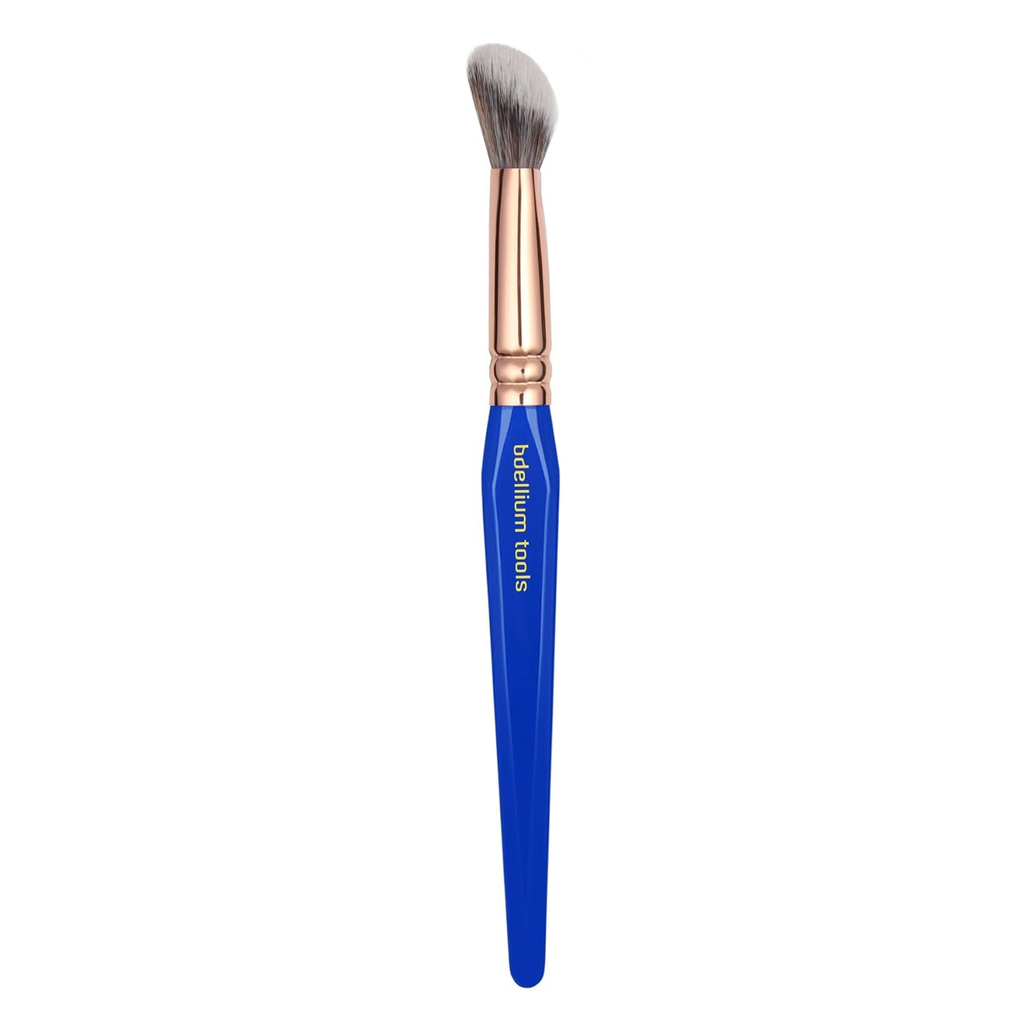 Bdellium Tools Professional Makeup Brush - Golden Triangle 963 BDHD Phase II xs - With All-Vegan Synthetic Fibers, For Precision Blending, Highlighting, Contouring, and Softening (Blue, 1pc) - Image 5