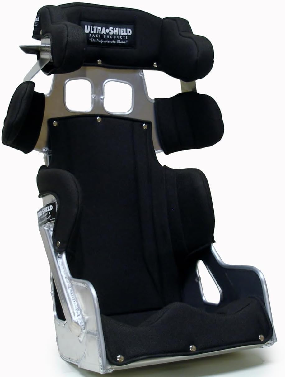 Seat - 16in FC2 | 16 in Wide - 10 Degree Layback - Black Cover Included - Aluminum Frame - Racing Seat - Kit