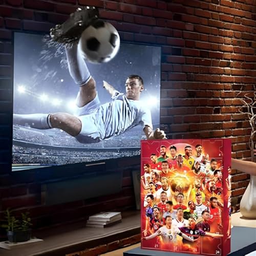 Miniatura 4 de Football Advent Calendar 2026 Calendario De Adviento Futbol 3d 24 Piezas