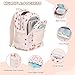 Scothen Backpack for Girls, 3PCS Girls Backpack for School with Lunch Bag Pencil Case, Kids Bookbag Kindergarten Elementary Middle School Bag with USB Charging Port