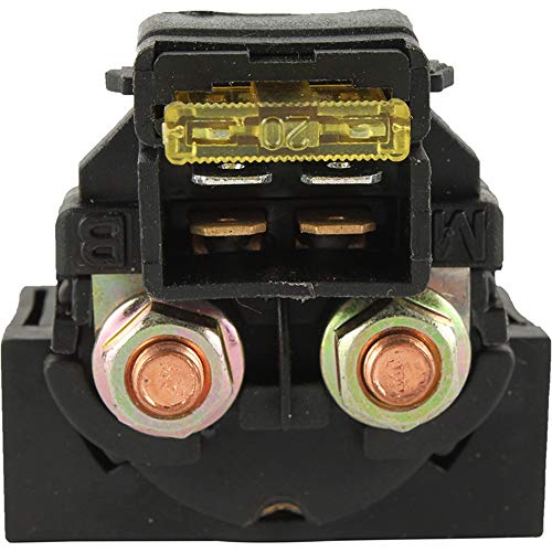 240-54036 New Starter Relay 12-Volt Compatible with/Replacement For: Kawasaki 1993-96 KLX650 w/ 651cc M/C 27010-0768 27010-1243 27010-1283 miniatura 3