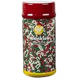 Wilton Holiday Sprinkles Jimmies Mix, 11.1 oz.,Assorted