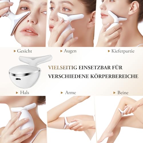 ANLAN Appareil Anti Rides Visage - 7 couleurs, EMS, Massage facial chaud, Nettoyage en profondeur, Machine à visage anti-rides – vue 8