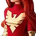 Barbie Collector Marvel Dark Phoenix Barbie Doll, 11.5-inch, Red Hair