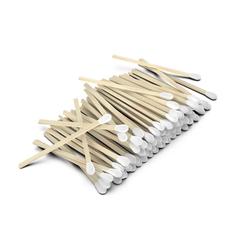 ZIKANI White Tip Fancy Matches 2.5" Match Refill 100 Long Matches Short Matches Wooden Matches Bulk Matches Decorative Matchsticks Safety Matches for