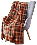 Winter Plaid Fleece Throw Blanket: Soft Plush...