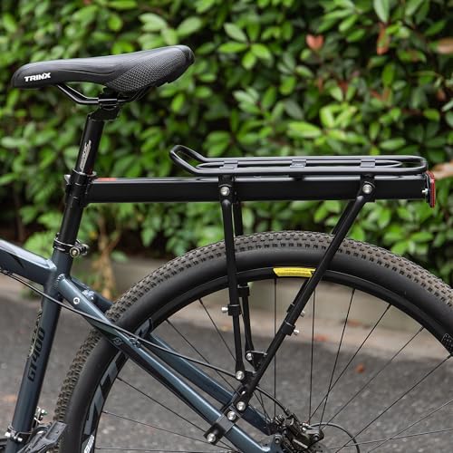 CXWXC Rear Bike Rack - Universal Bike Cargo Rack Seat Post Mounts - Bicycle Pannier Touring Luggage Carrier Racks, 30kg (66 lbs) Capacity by CXWXC - Image 2