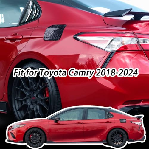 CKE for Toyota Camry 2018-2024 Exterior Window Louvers -Carbon Fiber by CKE - Image 2