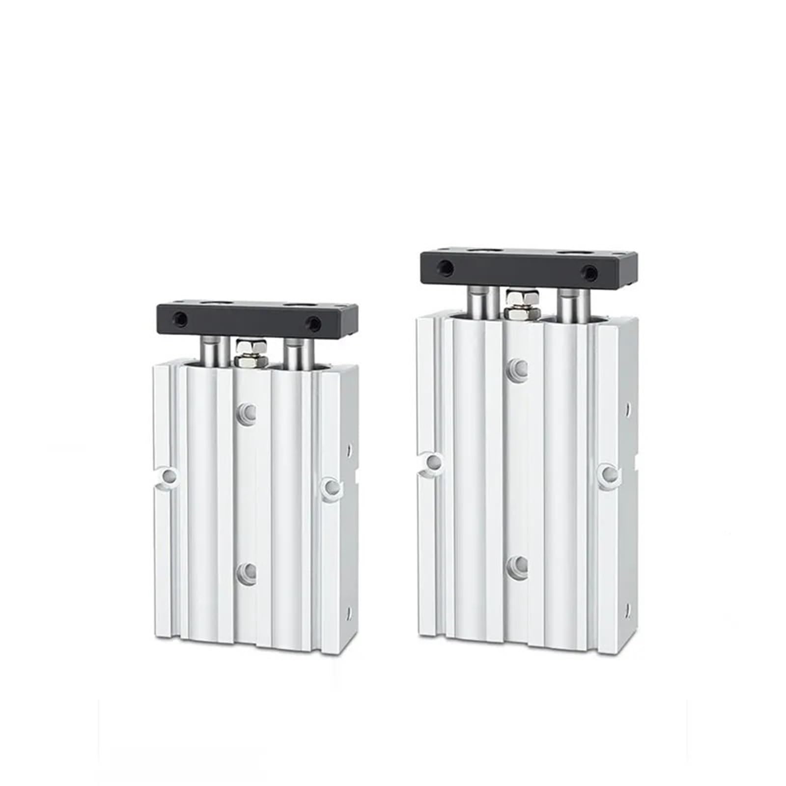 Vérin pneumatique double axe TDA TN16 course 40mm pour guidage