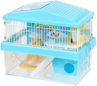 IRIS USA Hamster and Gerbil Pet Cage, 2-Tier, Blue