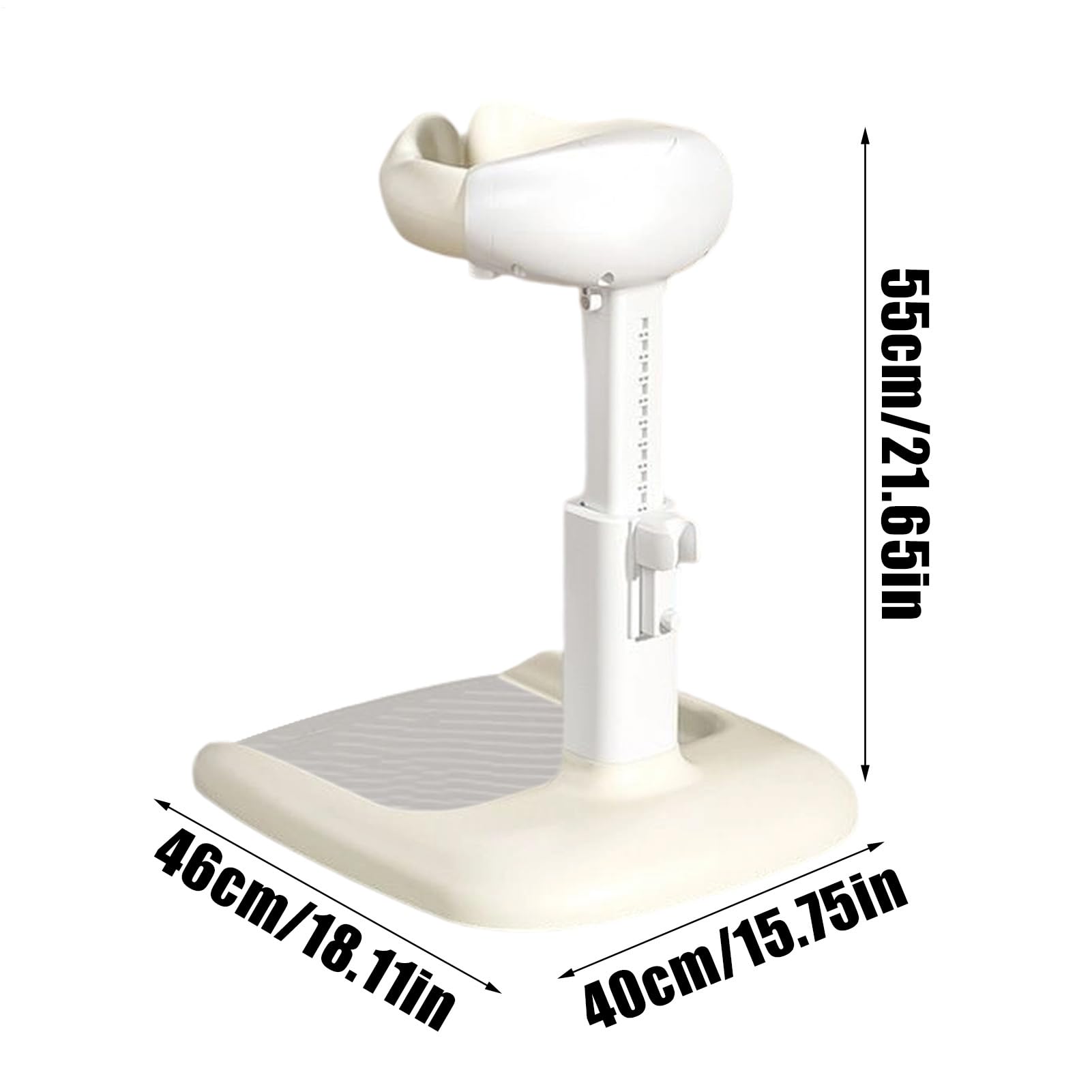 Soporte de baño para bebé, soporte de ducha para bebés de 6 a 36 meses, base antideslizante, soporte ergonómico, lindo para baño de niños pequeños