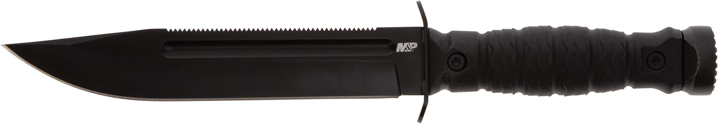 M&P Special Ops Survival Knives with Full-Tang Construction, 5"-7", Black Oxide Coated Stainless Steel Blade, For Tactical, Survival, and Outdoors