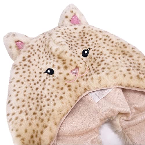 Gifts Treat Kids Girls Winter Hat Plush Novelty Animal Hat 3 In 1 Multi-Functional Animal Hat, Scarf And Mittens (Yellow, L) #TOP3