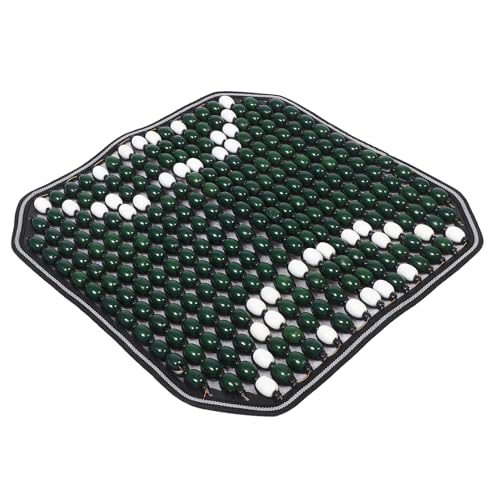 Coussin de siege auto ventile en perles de bois respirant contre le chaud