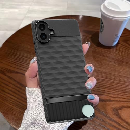 Image of Outlouders Bumper Case for CMF by Nothing Phone 1 5G | Full Camera Protection | TPU Soft Flexible Shockproof Back Cover (Black)