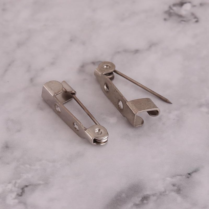 Agrafka, 20mm300szt Agrafka, mała metalowa szpilka, broszka z ozdobną plakietką,