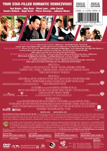 4 Film Favorites: Romantic Comedies (Laws of Attraction, Must Love Dogs, Two Weeks Notice, You've Got Mail: Deluxe Edition) image 4