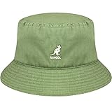  Kangol Gorro de cubo lavado - verde aceite/S verde aceite, pequeño
