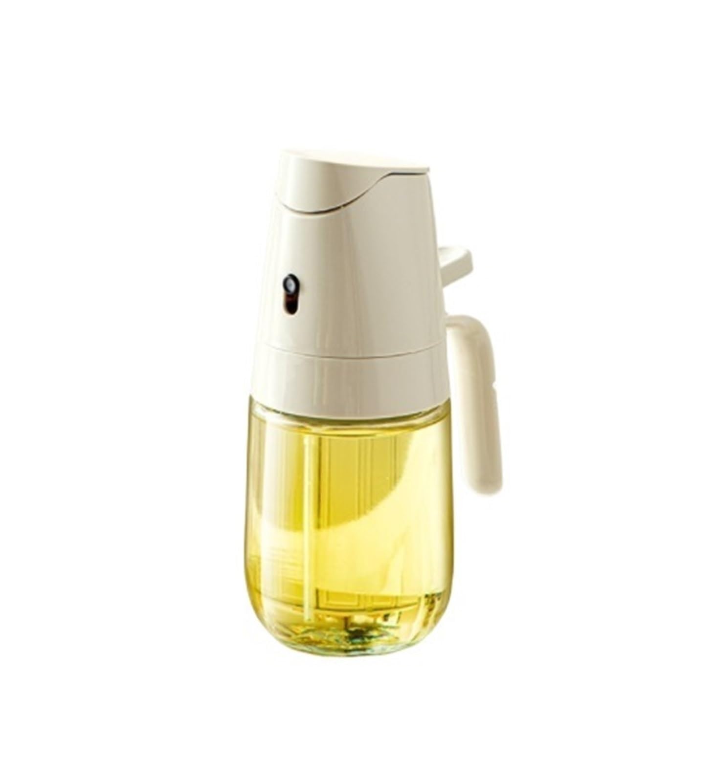 VHdryEDT Frying Oil Dispenser Liquids Spray And Pour Dual Purpose Olive Oil Dispenser Sprayer For Cooking Salad Frying Vinegar Countertop Bbq(Beige,300ml)