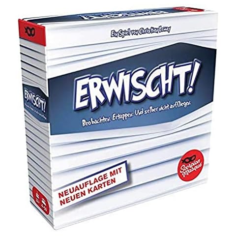 Asmodee Caught Edition 2021 Party Game Deduction Game German Cover