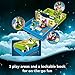 LEGO Disney Peter Pan & Wendy's Storybook Adventure 43220 Portable Playset with Micro Dolls and Pirate Ship, Travel Toy for Kids Ages 5 Plus