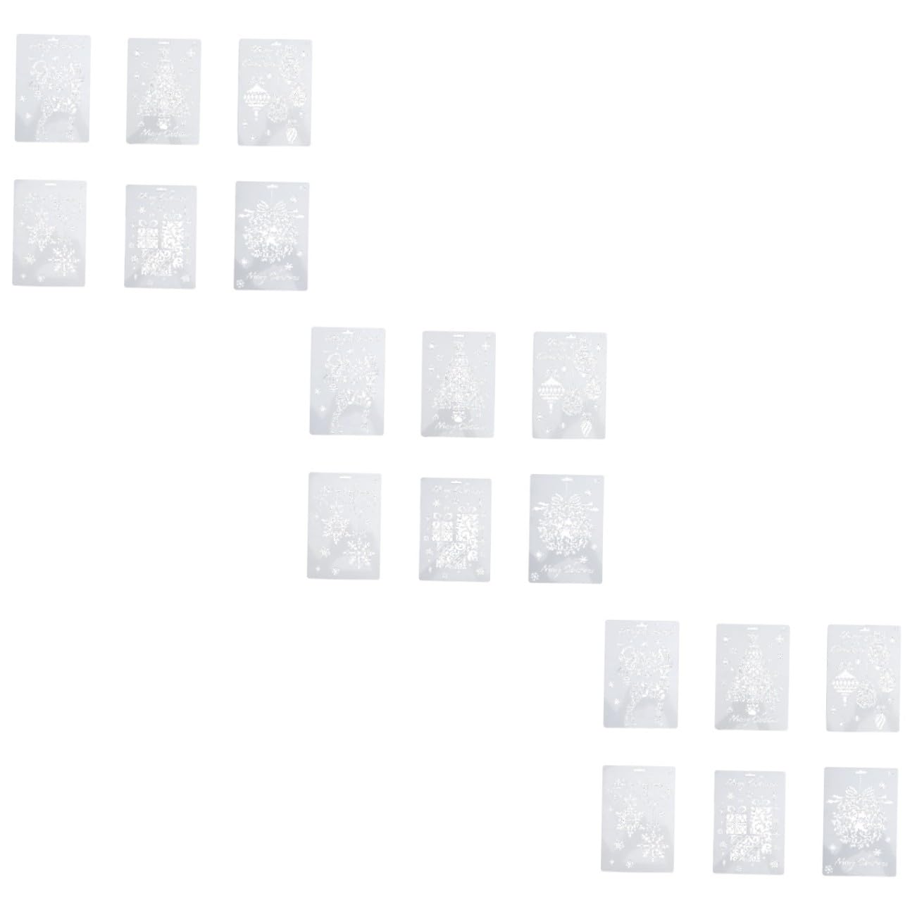 Pochoirs de Noël pour réussir facilement vos décorations de meubles et scrapbooking
