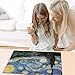BEIWO Puzzle-Starry Night by Vincent Van Gogh Jigsaw Puzzles, 1000 Piece Puzzles for Adults and Kids (Starry Night, Square-1000 Pieces)