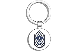 Master Chief Metal Key Chain: A Patriotic Tribute to Military Veterans