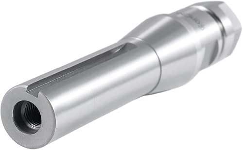 Miniatura 14 de Accusize Industrial Tools Mandril con boquilla Er32 con vástago R8, RPM máximas: 8000 RPM, extremo de barra de tracción 7/16''-20, TIR máximo