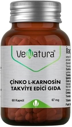 VeNatura  inko L-Karnosin 60 Kaps l, 67 mg