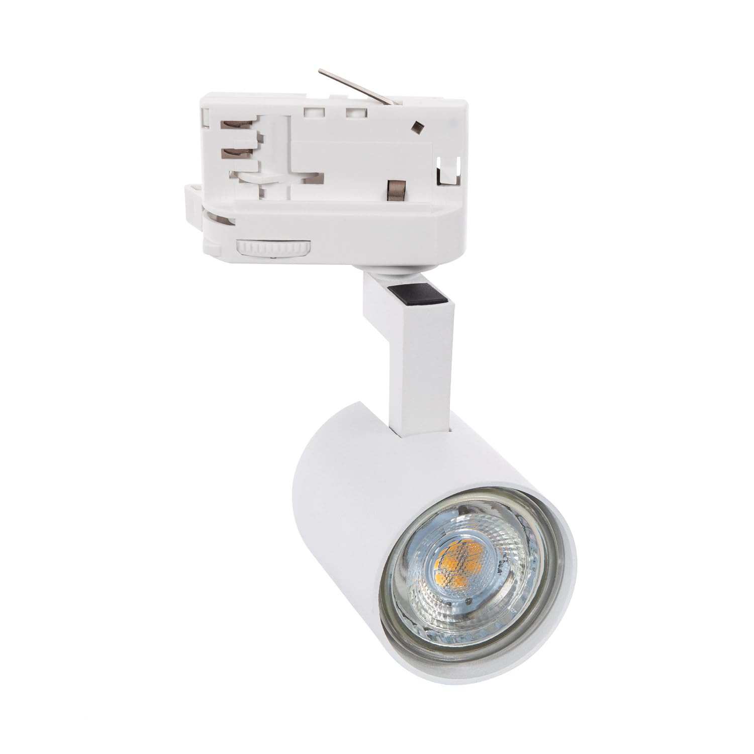 LEDKIA LIGHTING Foco Carril Trifásico Jiuk para Bombilla GU10 Blanco GU10