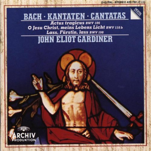 Cantats, Bwv.106, 118 & ,198 [Audio CD] Bach; Gardiner and English Baroque Soloists