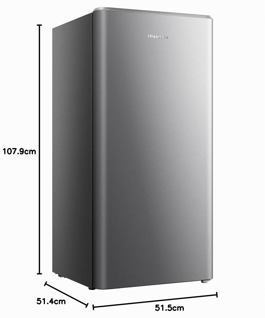 FRIGO 1P.151LT CE.E STATICO C/CELLA FREEZER SILVER