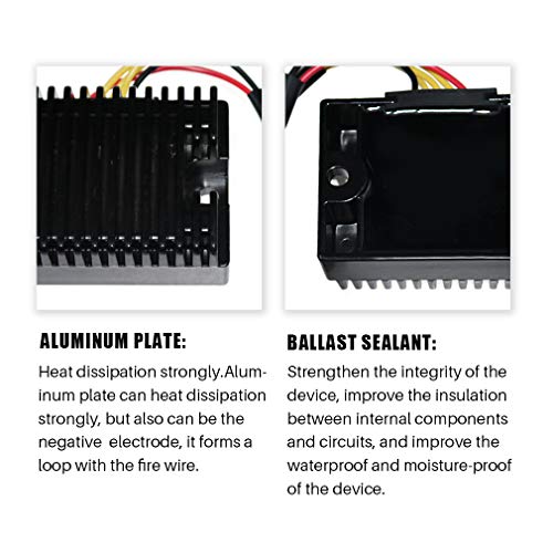 Image of Voltage Regulator Rectifier 278001241 is Compatible with Sea-DOO GSX RFI 800 1999-2000 SEA-DOO GTI LE RFI 800 2003-2004 SEA-DOO GTI RFI 800 2004