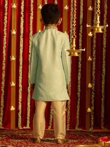 Image of VASTRAMAY Boy's Blended Sherwani Set